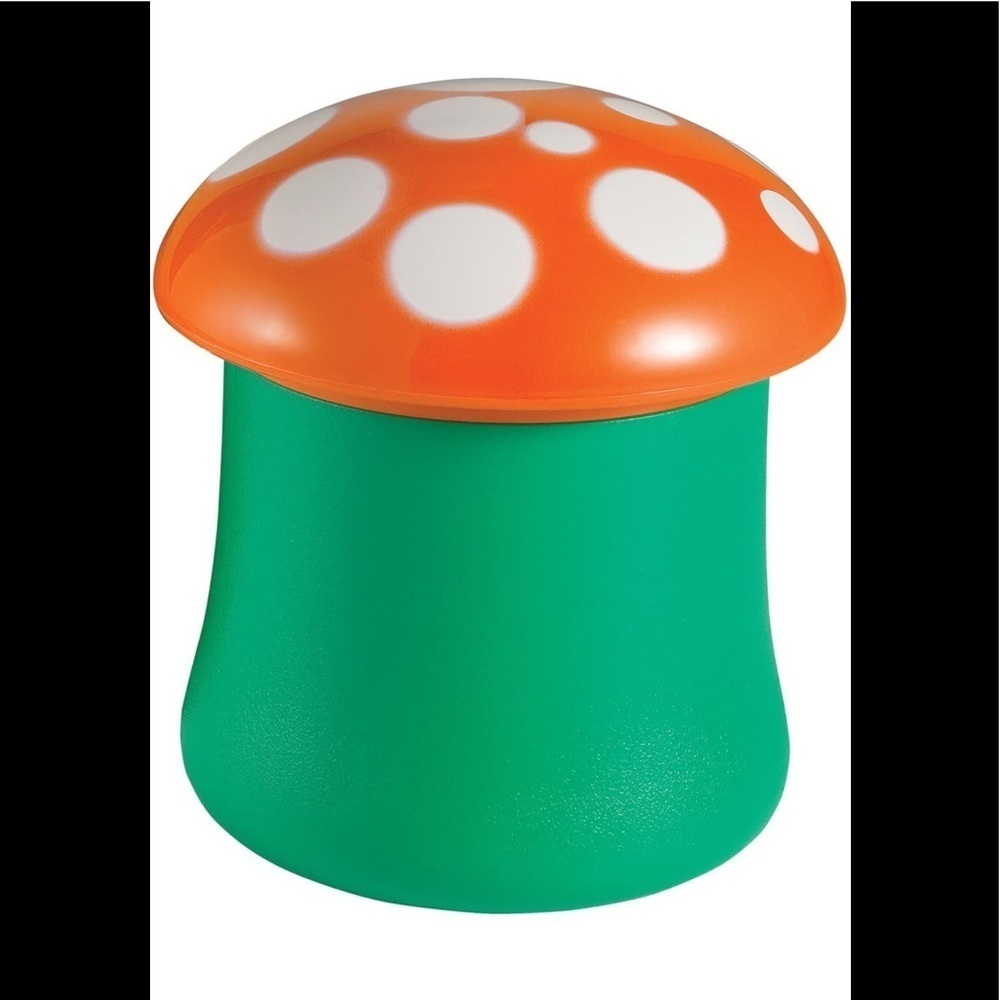 Hutzler Mushroom Saver or Storage Container Amanita/Toadstool Style